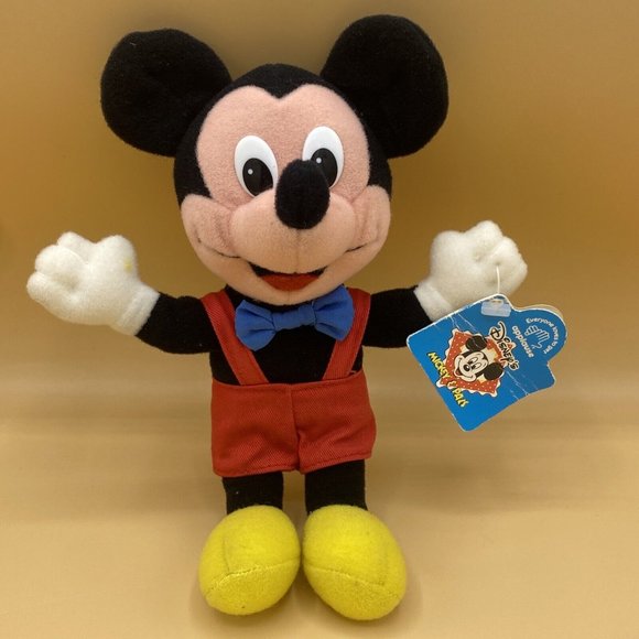 Vintage Applause Disney's Mickey & Pals stuffed plush 9" Mickey Mouse CUTE. - Picture 1 of 6